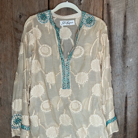 Share Spirit Beaded Tunic - Picture 2 of 11